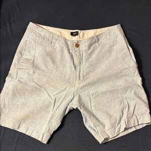 Light Blue Striped Men's Shorts